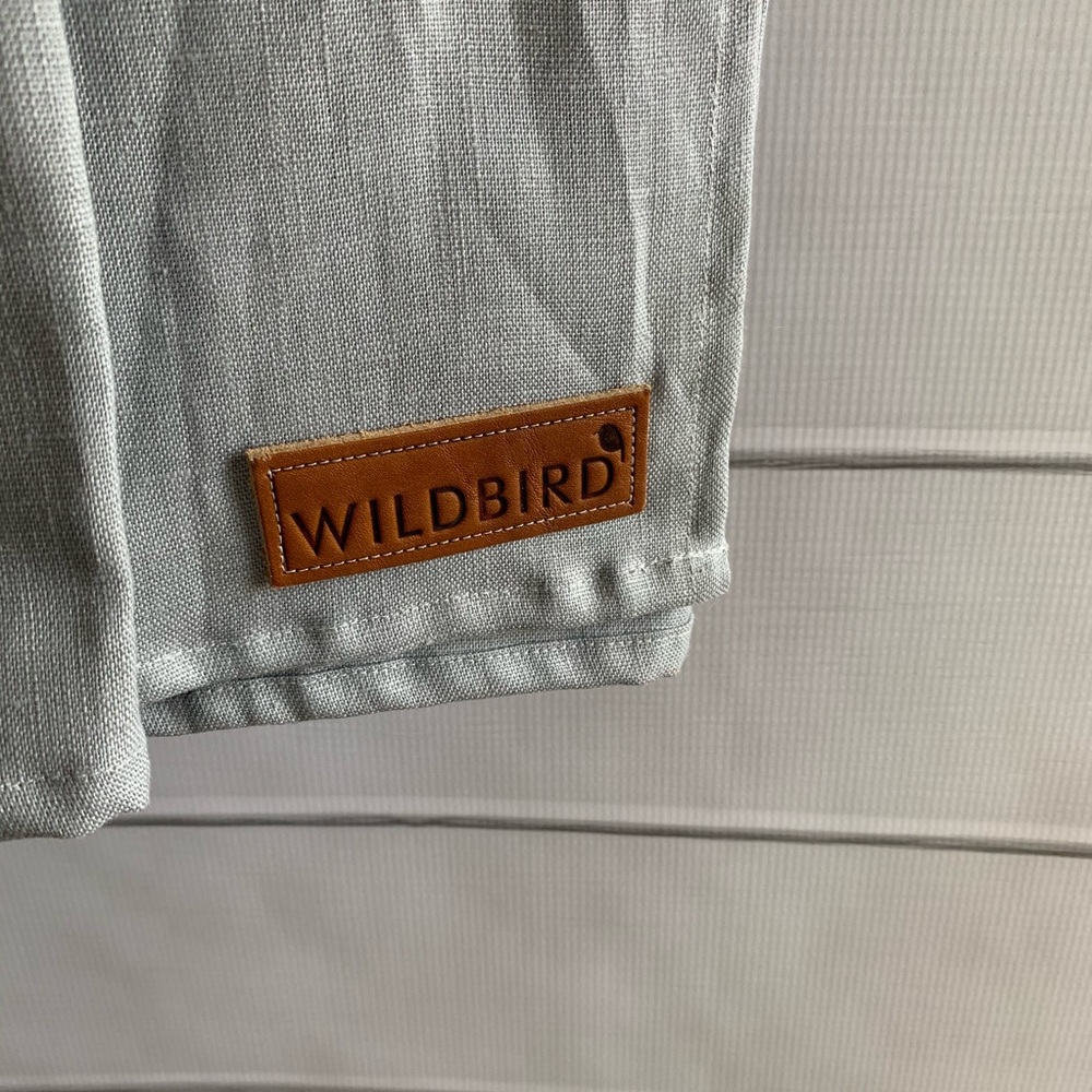 WildBird Light Gray Wrap with Leather Accent